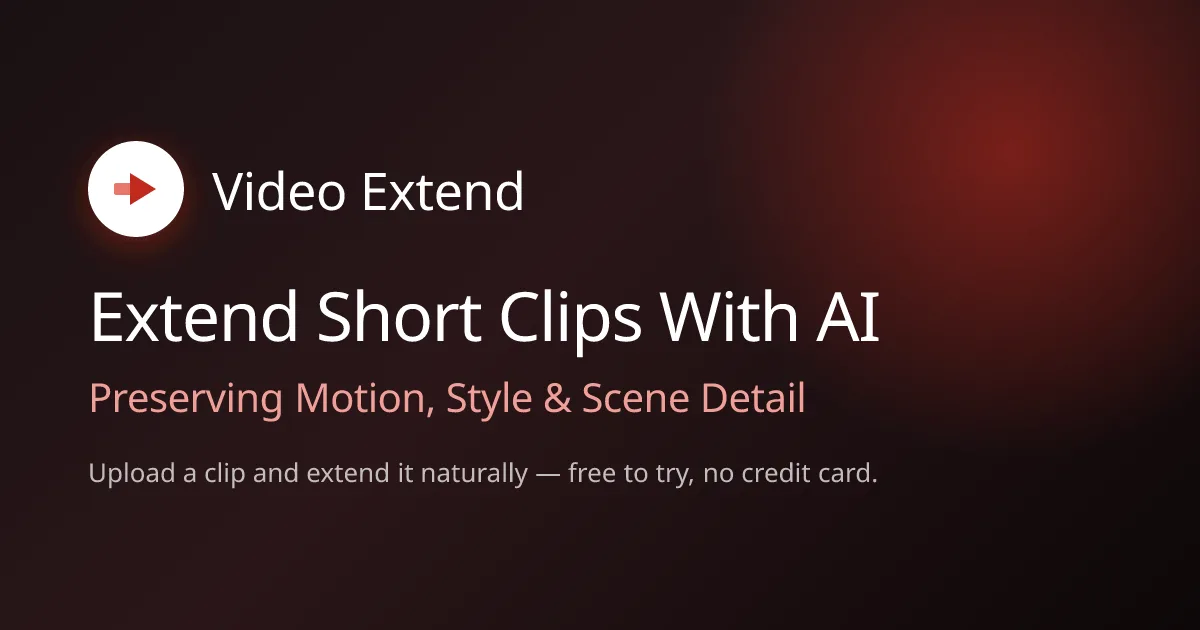 Video Extend screenshot 2