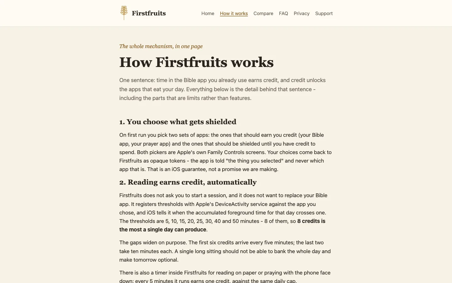 Firstfruits screenshot 2