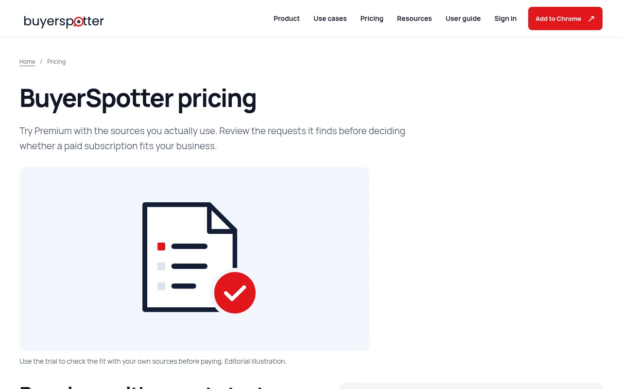 BuyerSpotter screenshot 3
