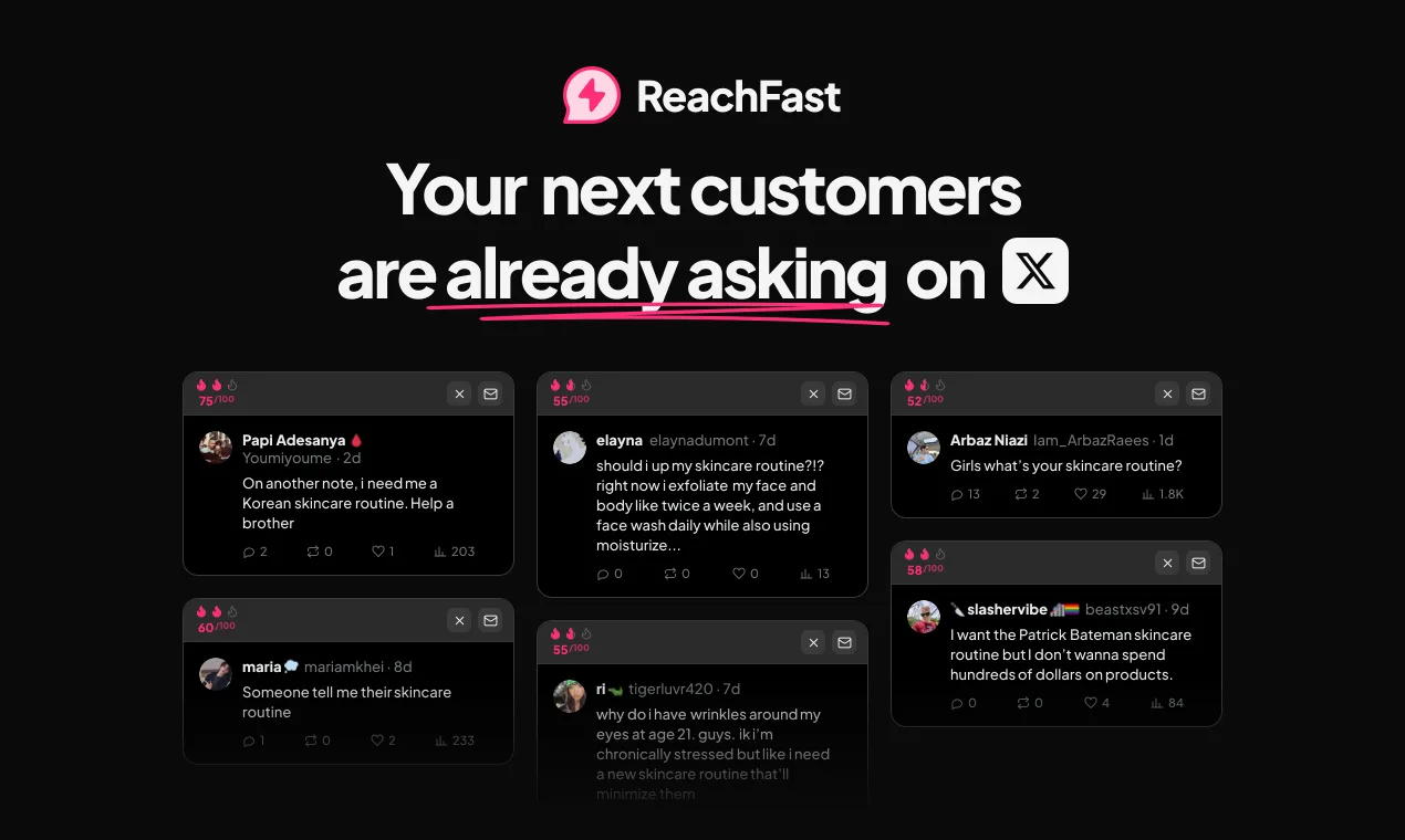 Reachfast screenshot 1