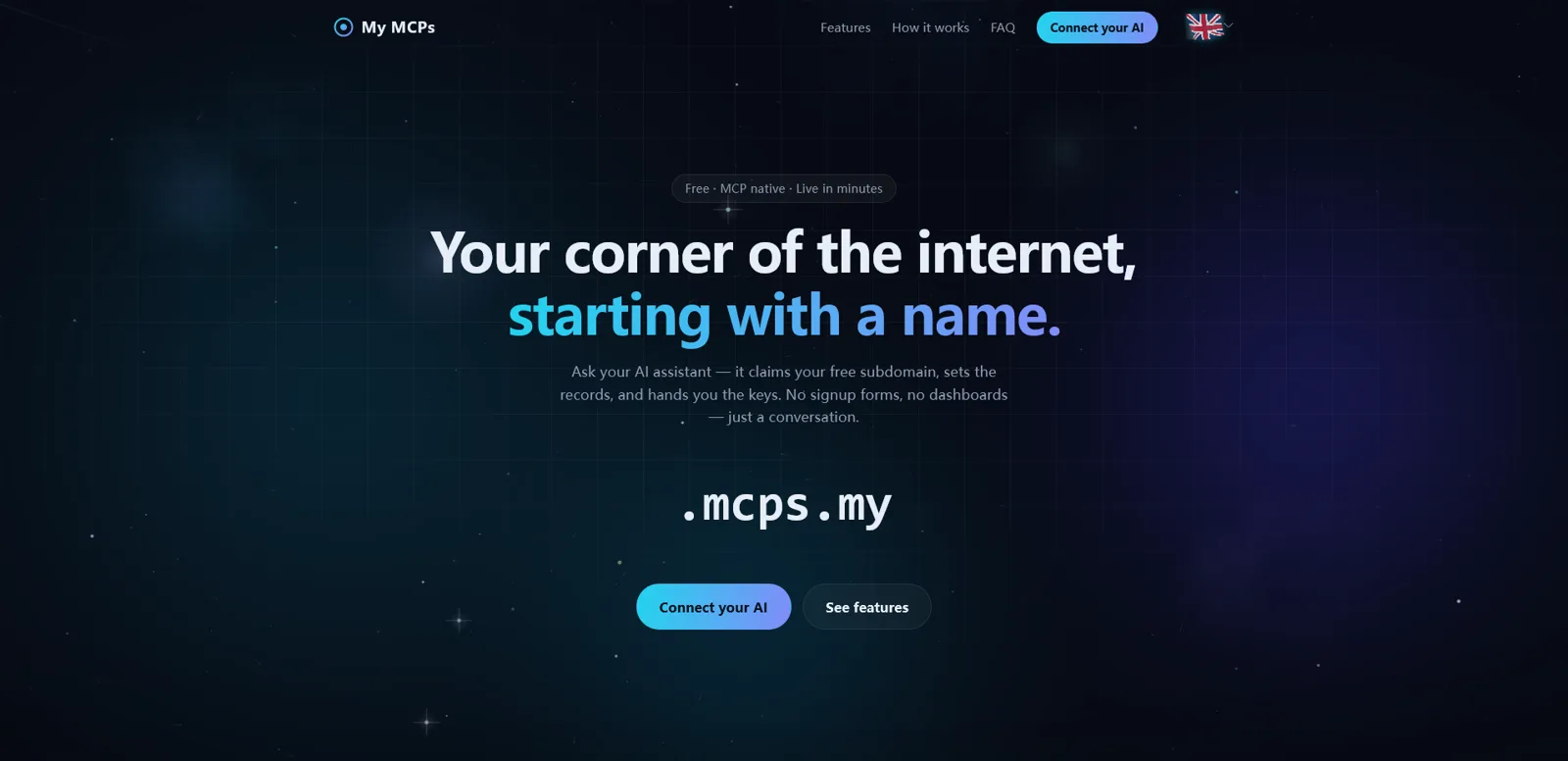 MCPs.my screenshot 1
