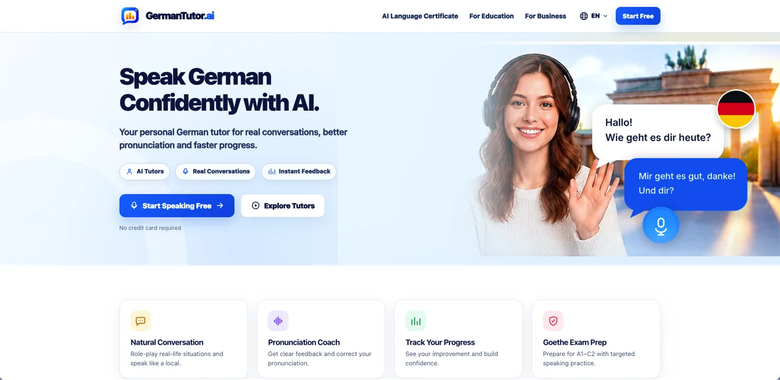 germantutor AI - Your AI Speaking Partner screenshot 3