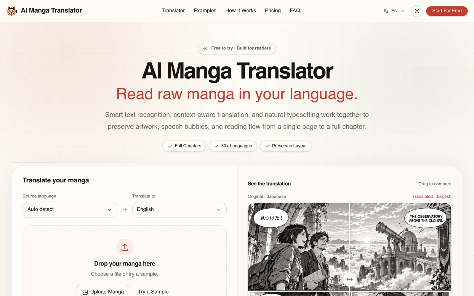 AI Manga Translator screenshot 1