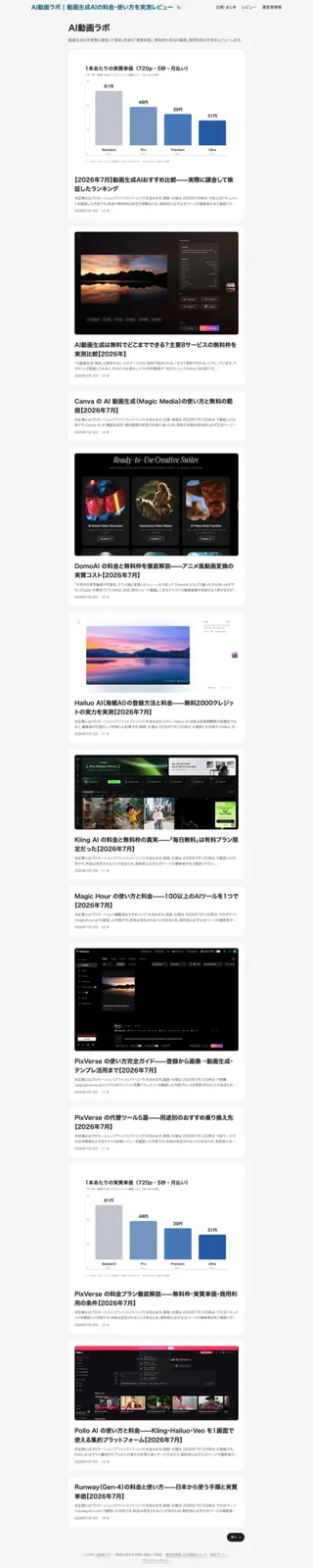 AI動画ラボ (AI Douga Lab) screenshot 1