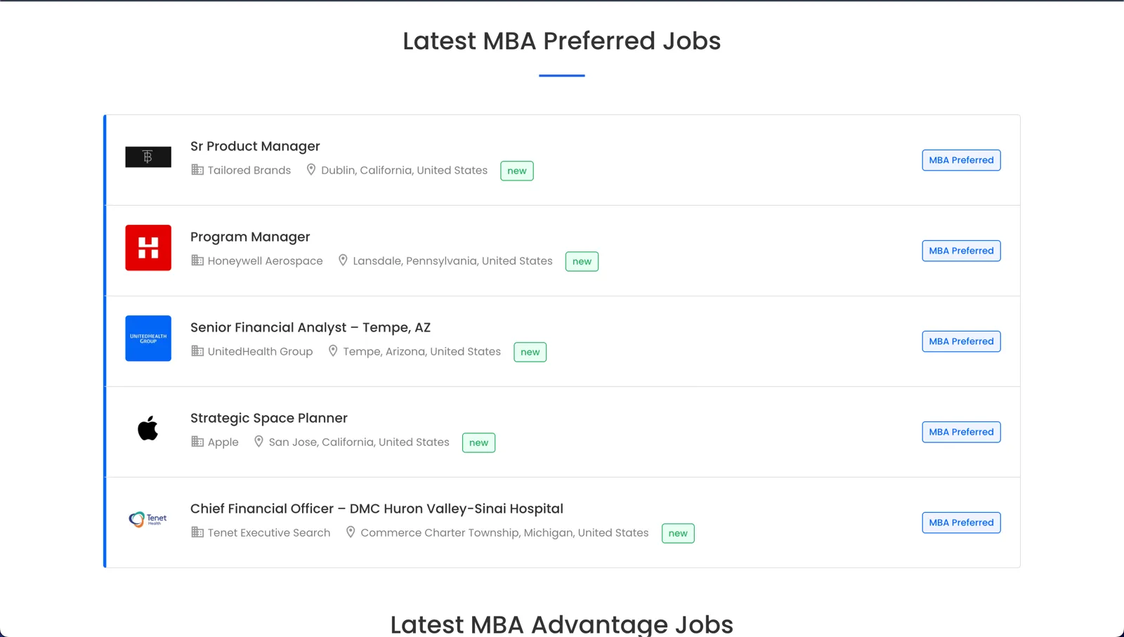 MBA Preferred screenshot 2