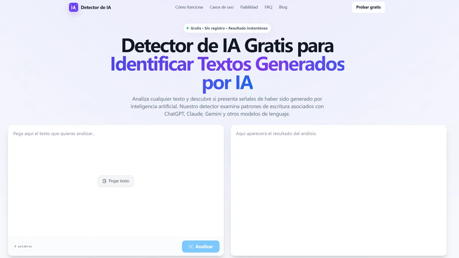 Detector de IA screenshot 1