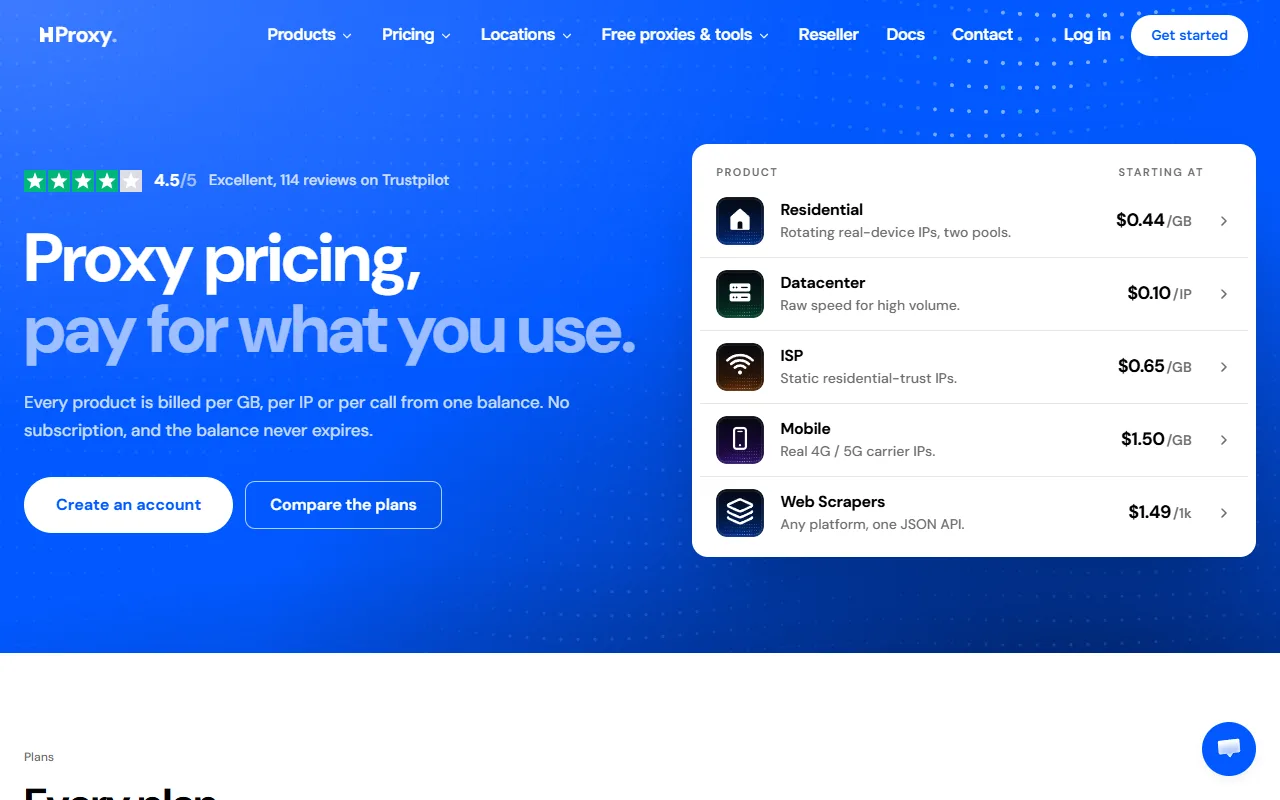 HProxy screenshot 3