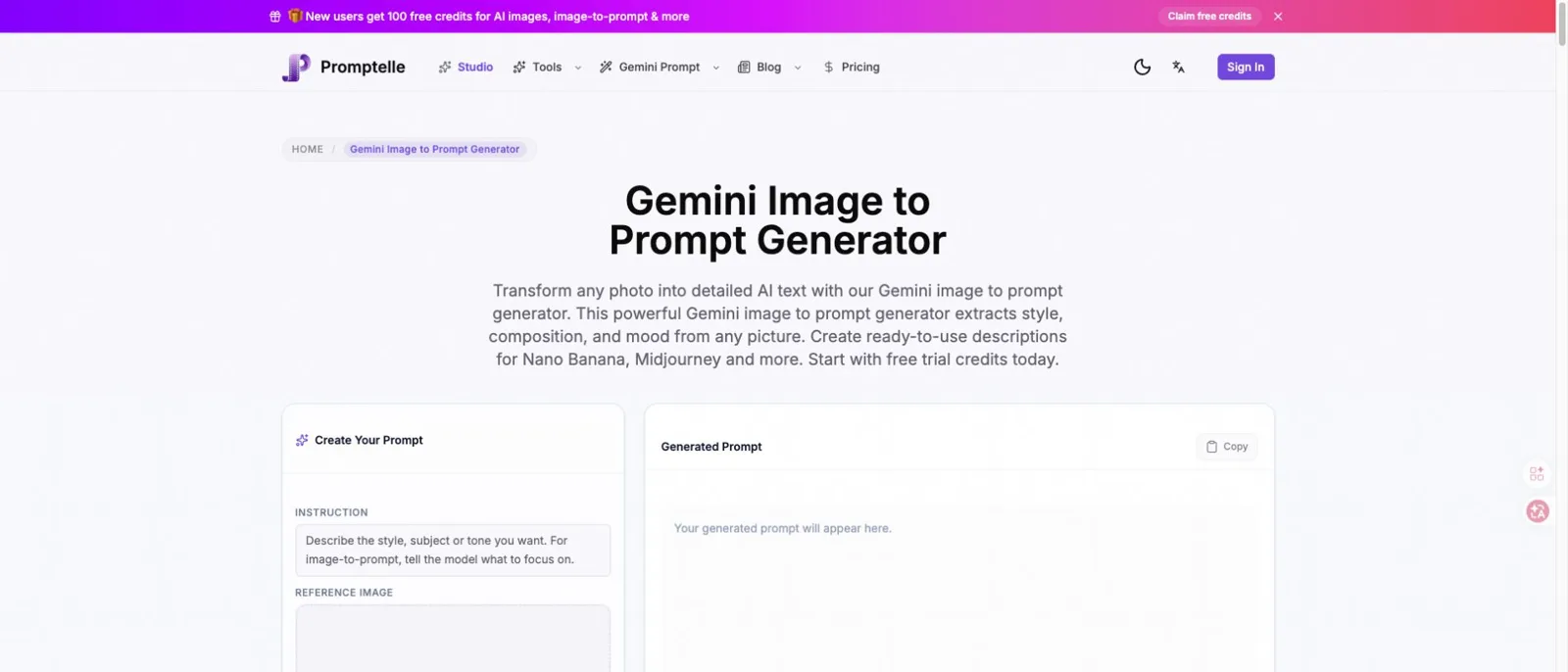 Promptelle screenshot 2