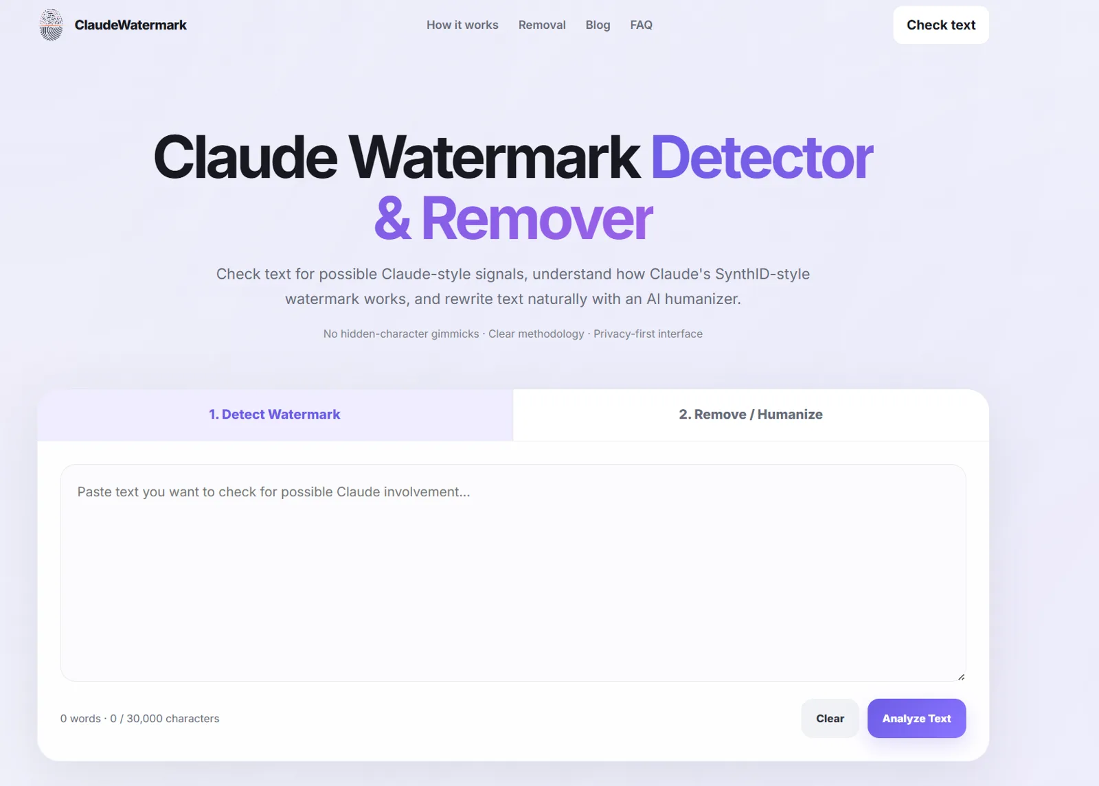 Claude Watermark screenshot 1