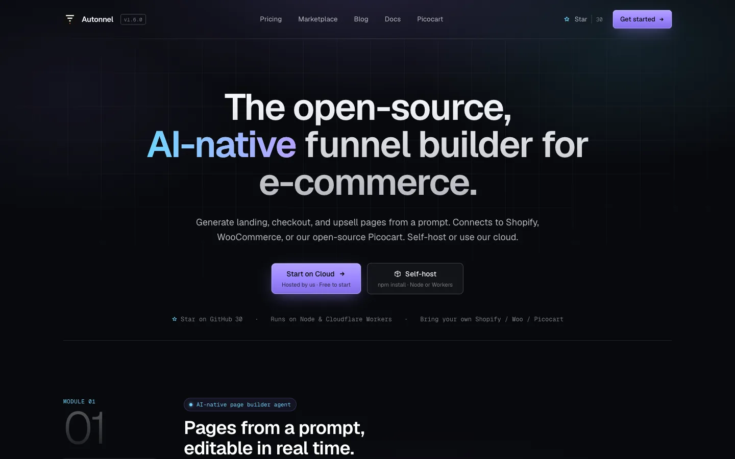 Autonnel screenshot 1