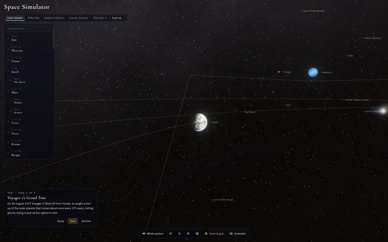 Space Simulator Online screenshot 3