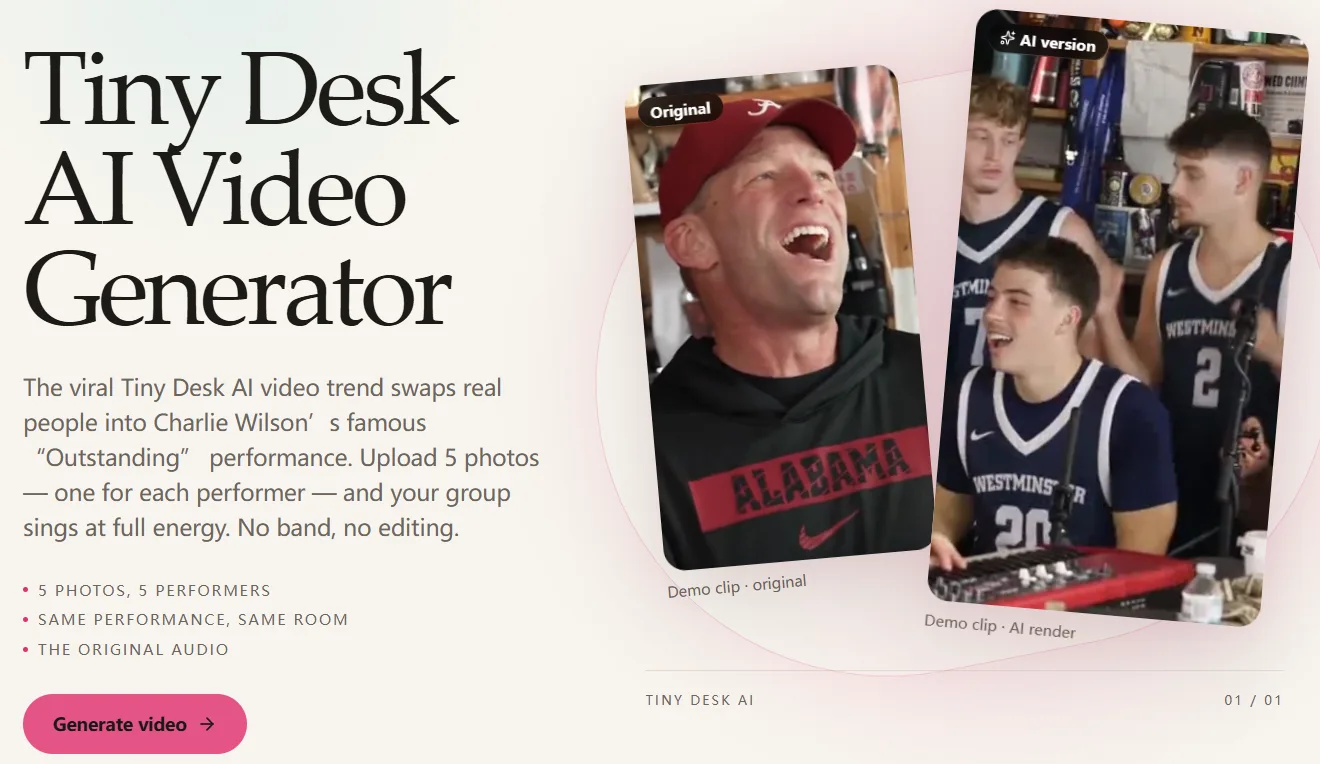 Tiny Desk Ai screenshot 1