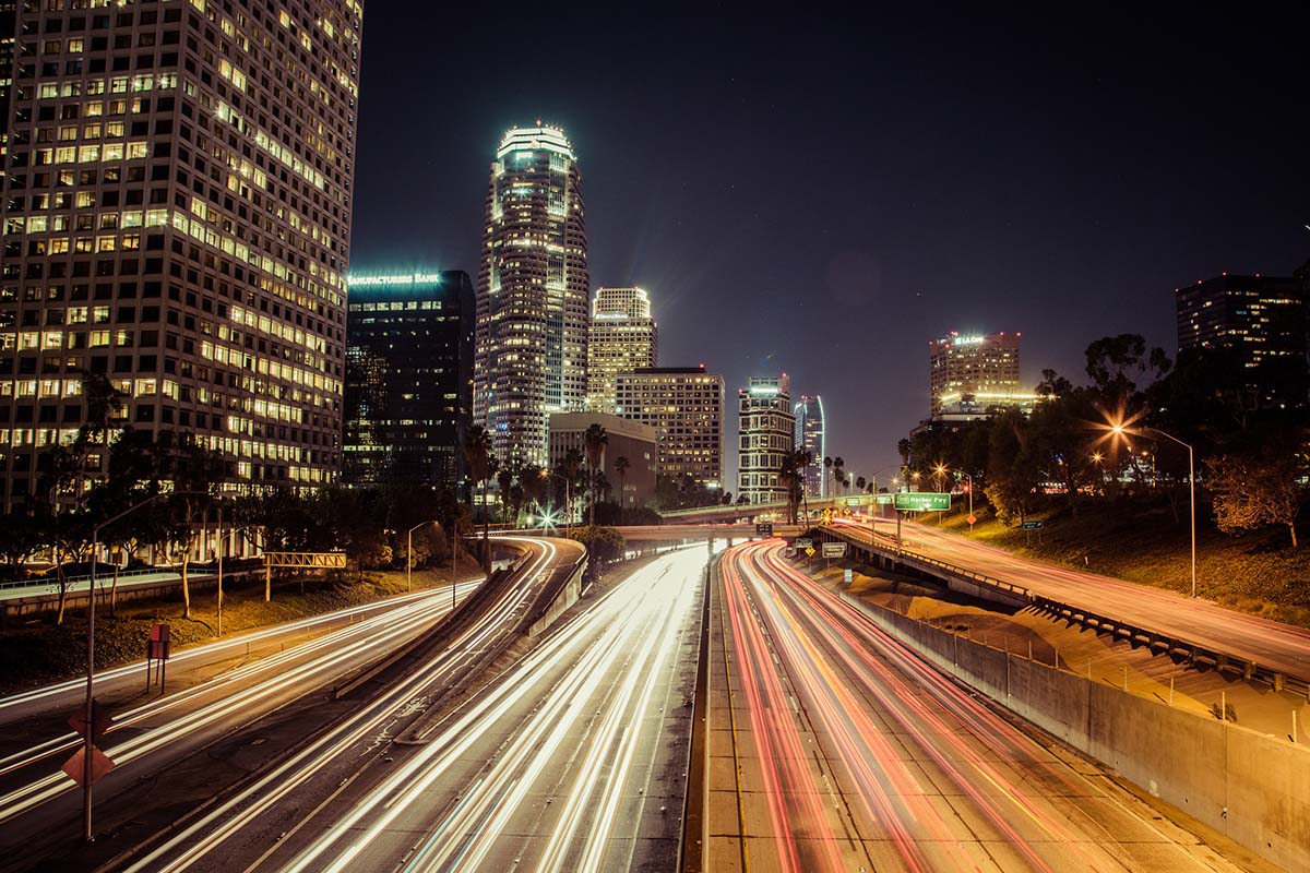 Los Angeles at night
