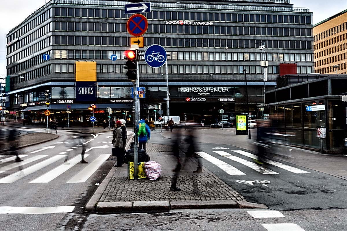 A street in Helsinki