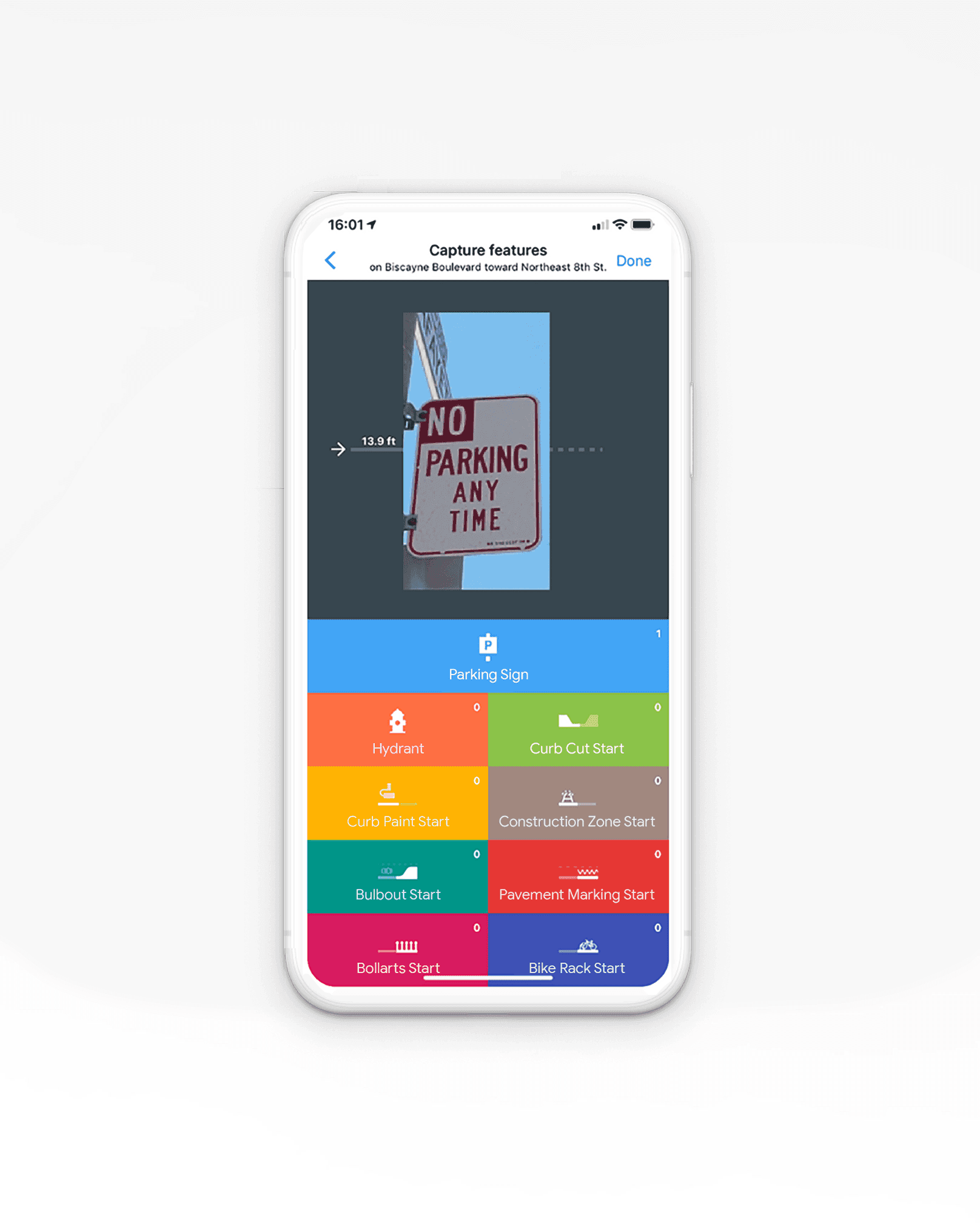Screenshot of Pebble's app