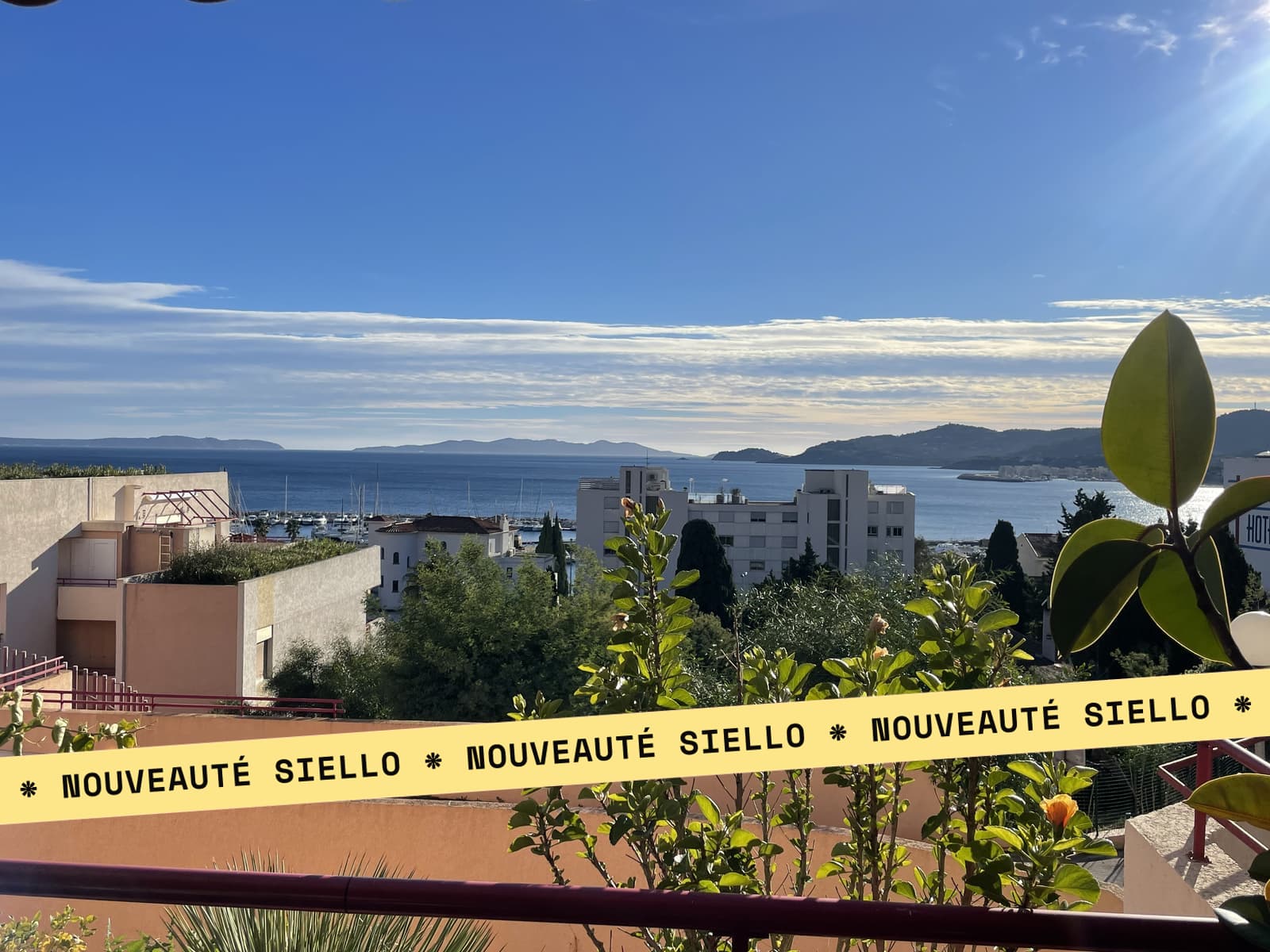 LE LAVANDOU 3 pièce(s) 64m2 rénové Superbe vue mer Piscine Parking couvert-6