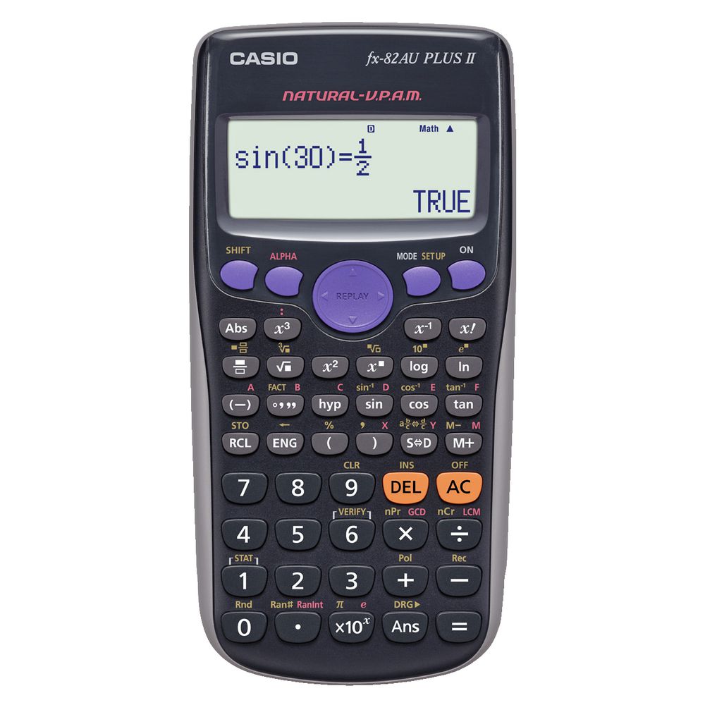 Máy tính Casio rất phổ biến để giải bài toán phức tạp