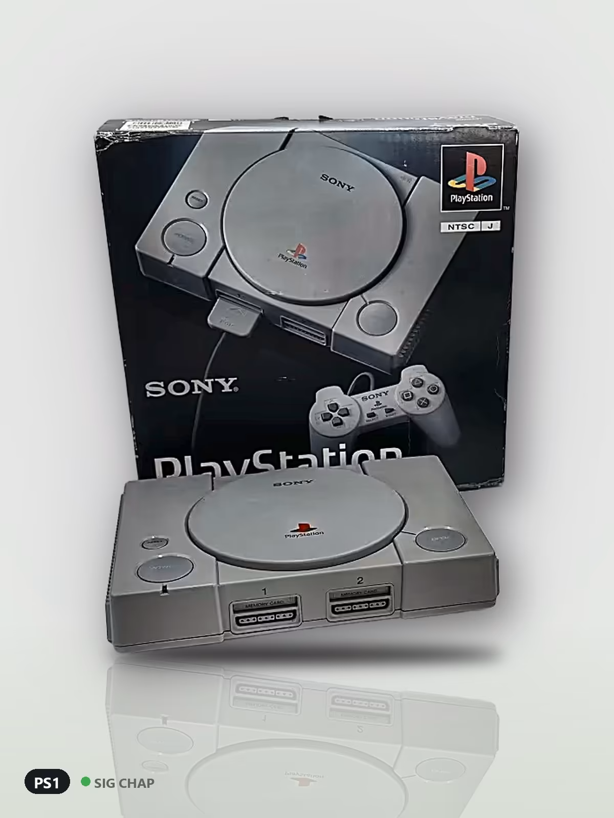Console PlayStation SCPH-3000 (Japonês) - Seminovo na Caixa, PS1, foto real da unidade