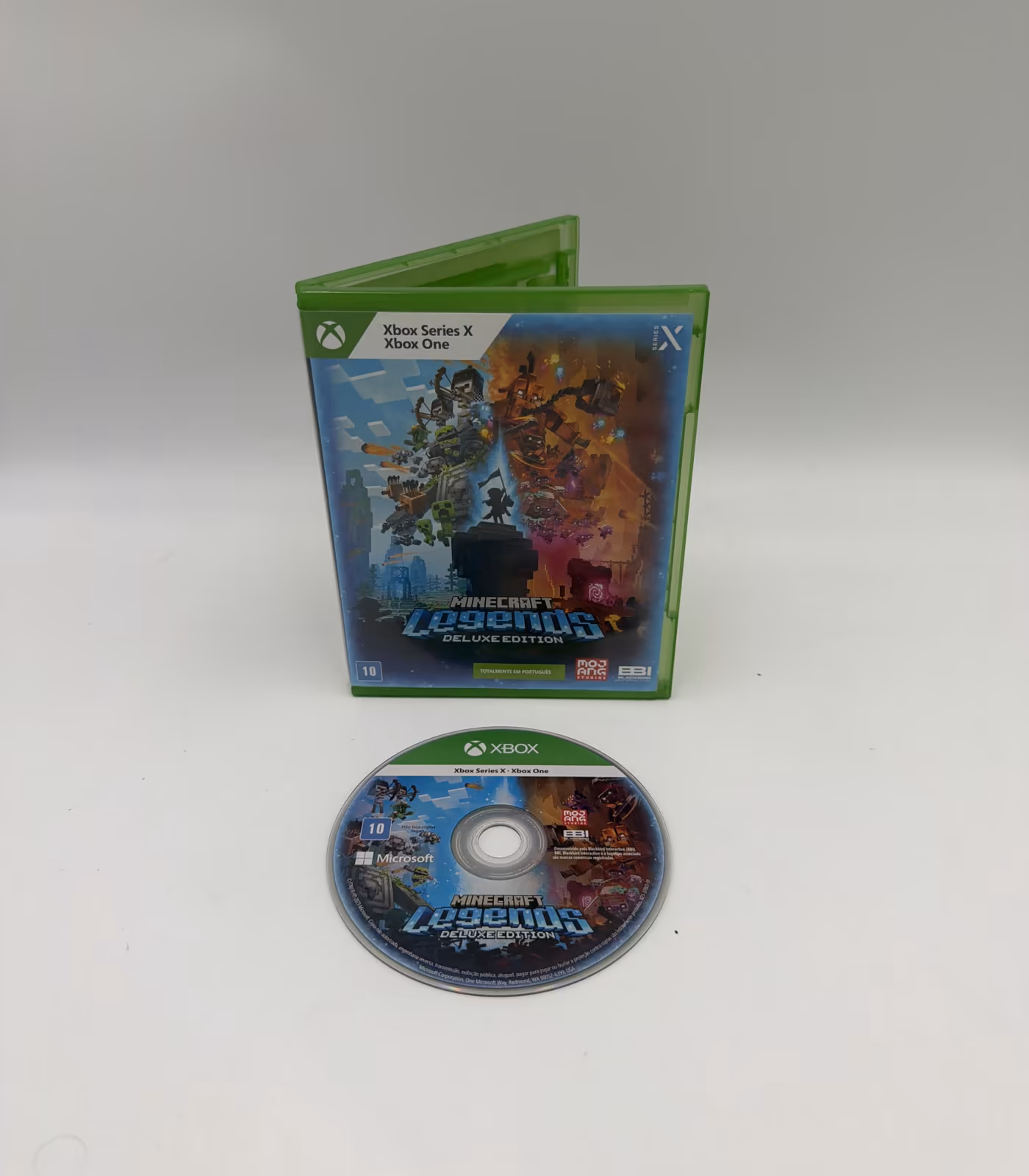 Minecraft Legends Deluxe Edition - Xbox One - Mídia Física - Seminovo
