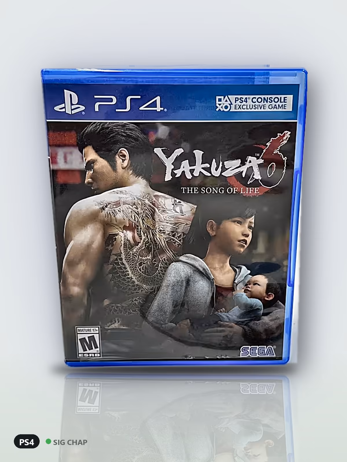 Yakuza 6: The Song of Life, Jogos de PS4 · Lacrados, foto real da unidade