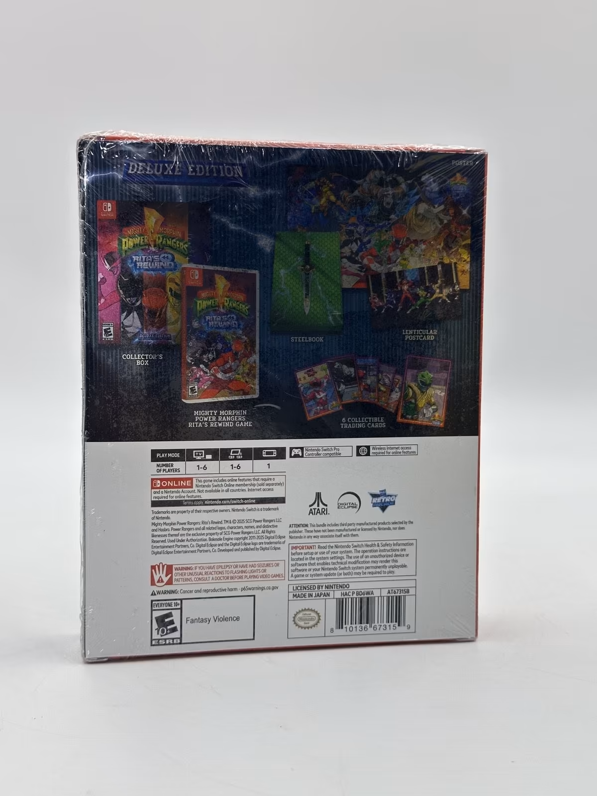 Mighty Morphin Power Rangers: Rita's Rewind Deluxe Edition, SWITCH, foto real 4 de 4
