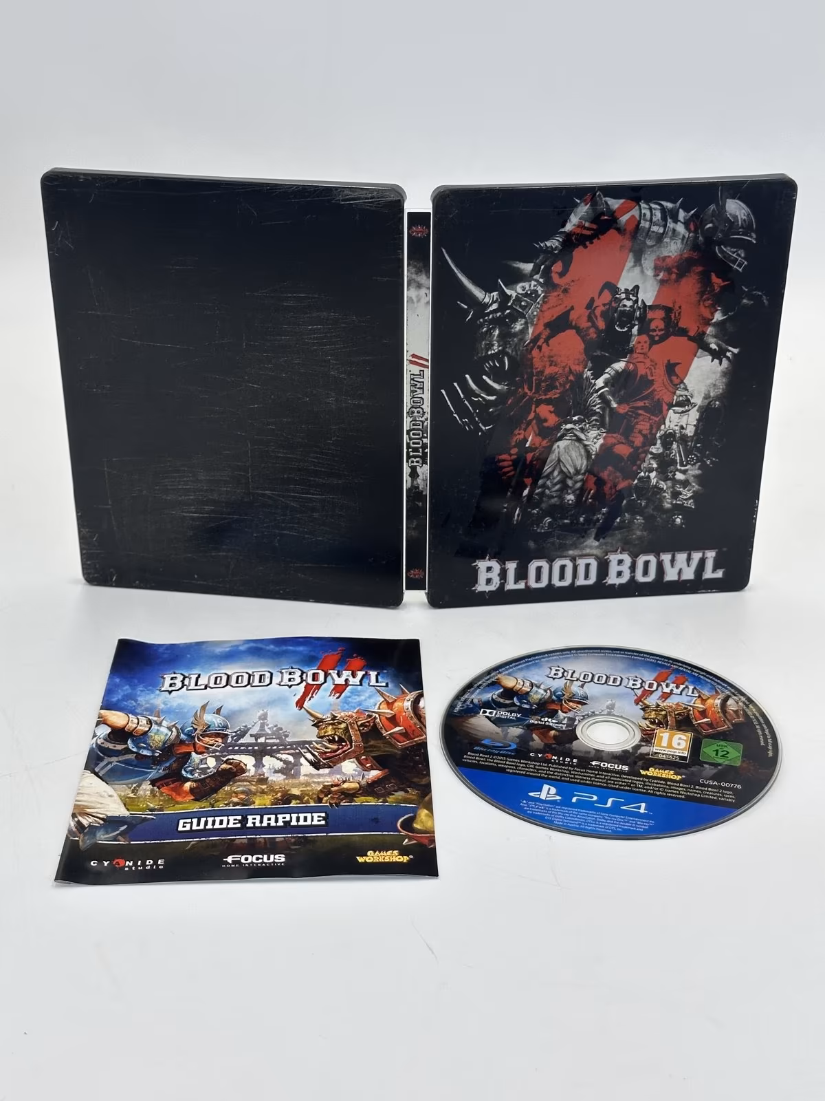 Blood Bowl 2 Steelbook, PS4, foto real 2 de 2