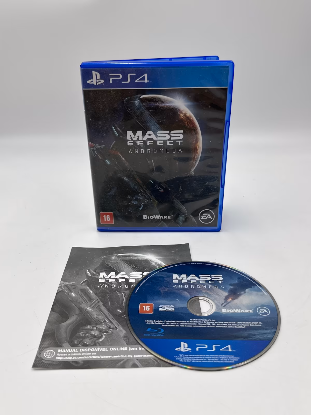 Mass Effect: Andromeda - PS4 - Mídia Física - Seminovo