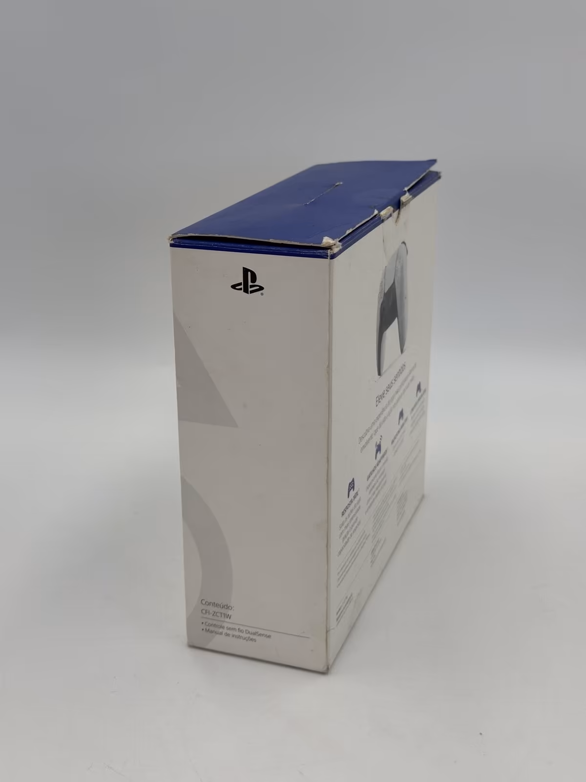 Controle DualSense PS5 Customizado God of War (Azul), PS5, foto real 4 de 6