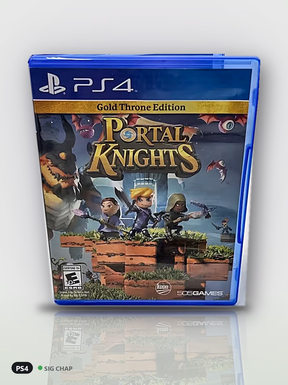 Portal Knights, PS4, foto real da unidade
