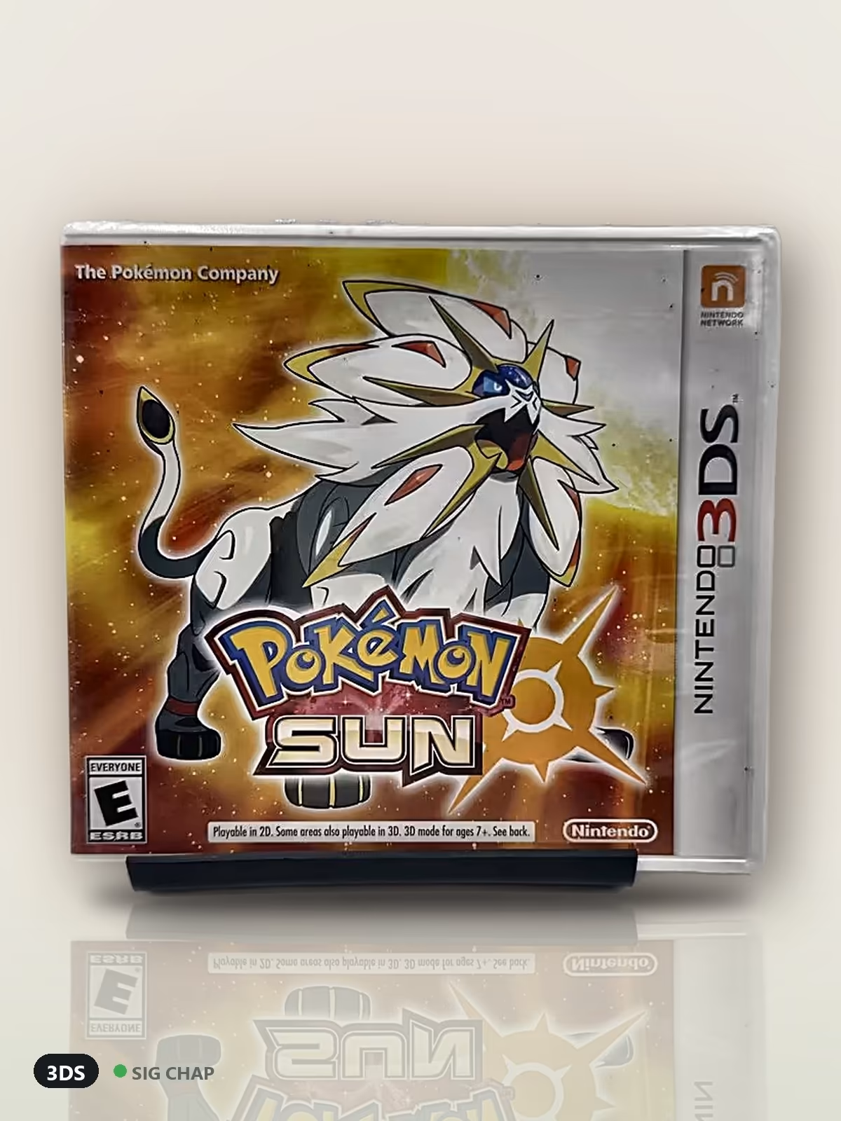 Pokémon Sun - Seminovo Sem Manual, Nintendo 3DS, foto real da unidade
