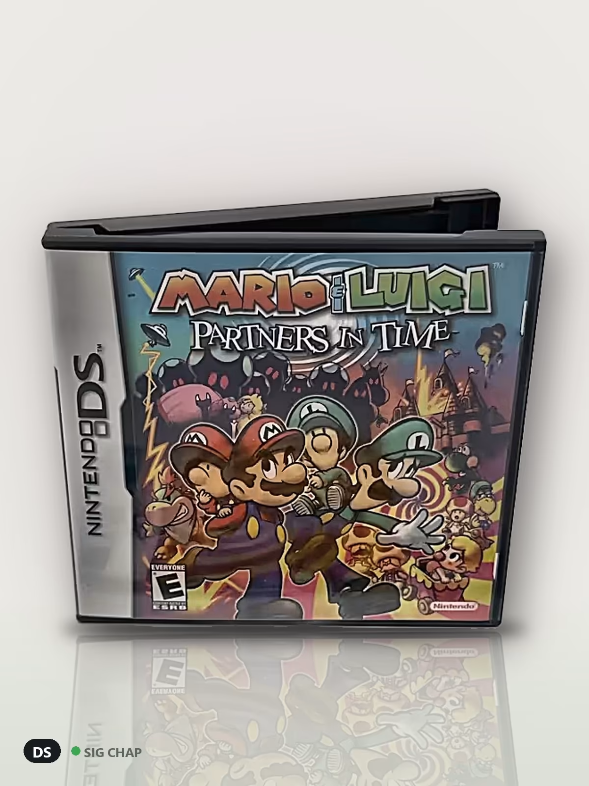 Mario & Luigi: Partners in Time - Seminovo Completo, Jogos Nintendo DS, foto real da unidade