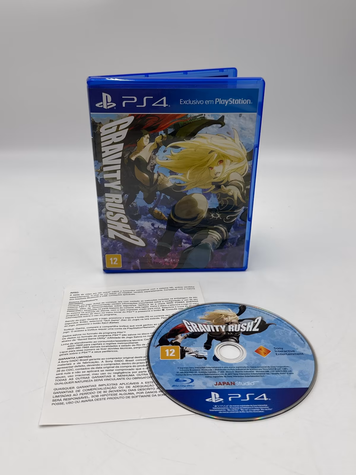 Gravity Rush 2 - PS4 - Mídia Física - Seminovo