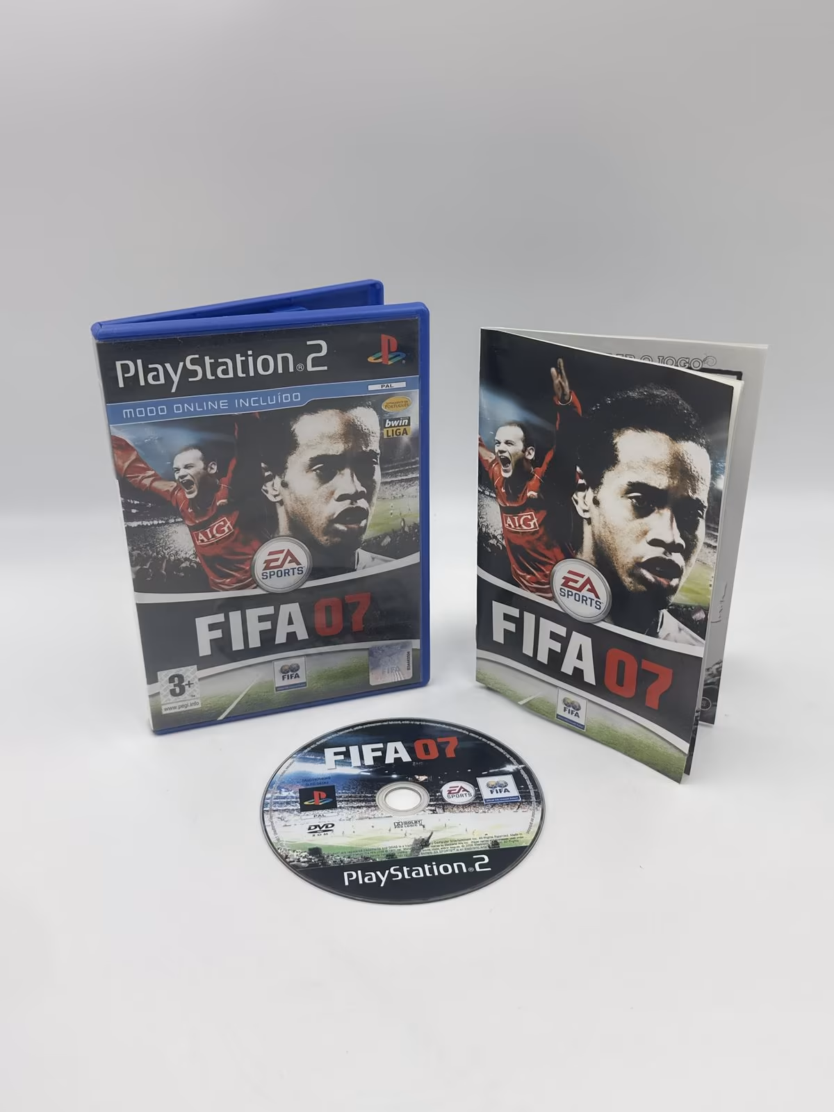 FIFA 07 (Europeu) - PS2 - Mídia Física - Seminovo Completo