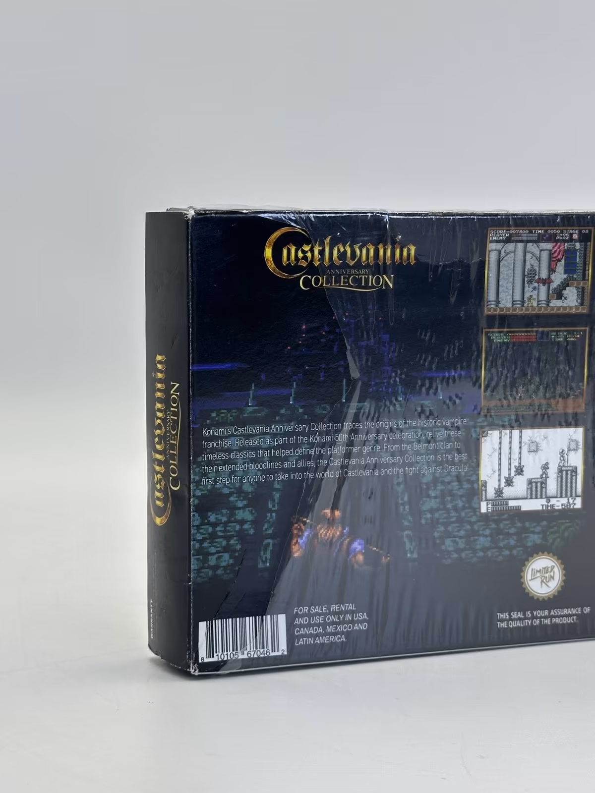 Castlevania Anniversary Collection - Classic Edition (Limited Run Games), PS4, foto real 6 de 8