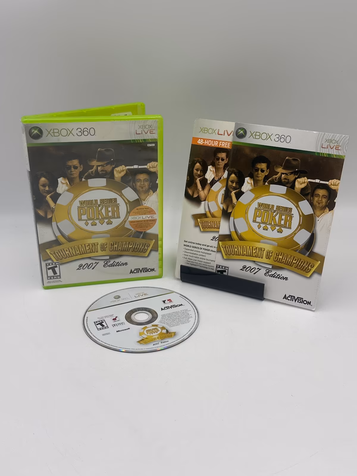 World Series of Poker: Tournament of Champions 2007 - Xbox 360 - Mídia Física - Seminovo