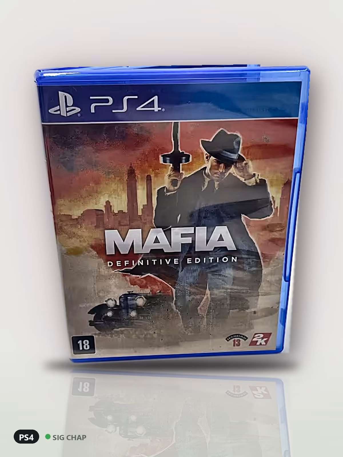 Mafia: Definitive Edition, PS4, foto real da unidade