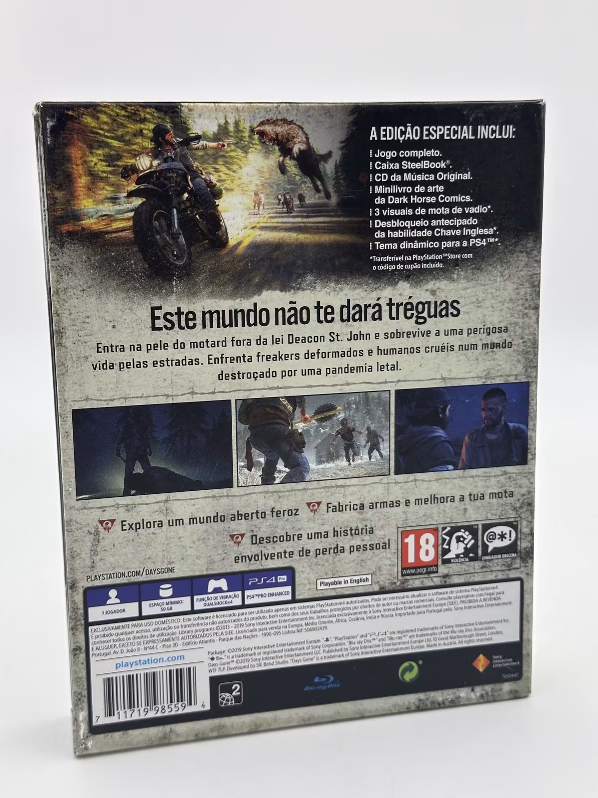 Days Gone - Edicao Especial, PS4, foto real 3 de 5