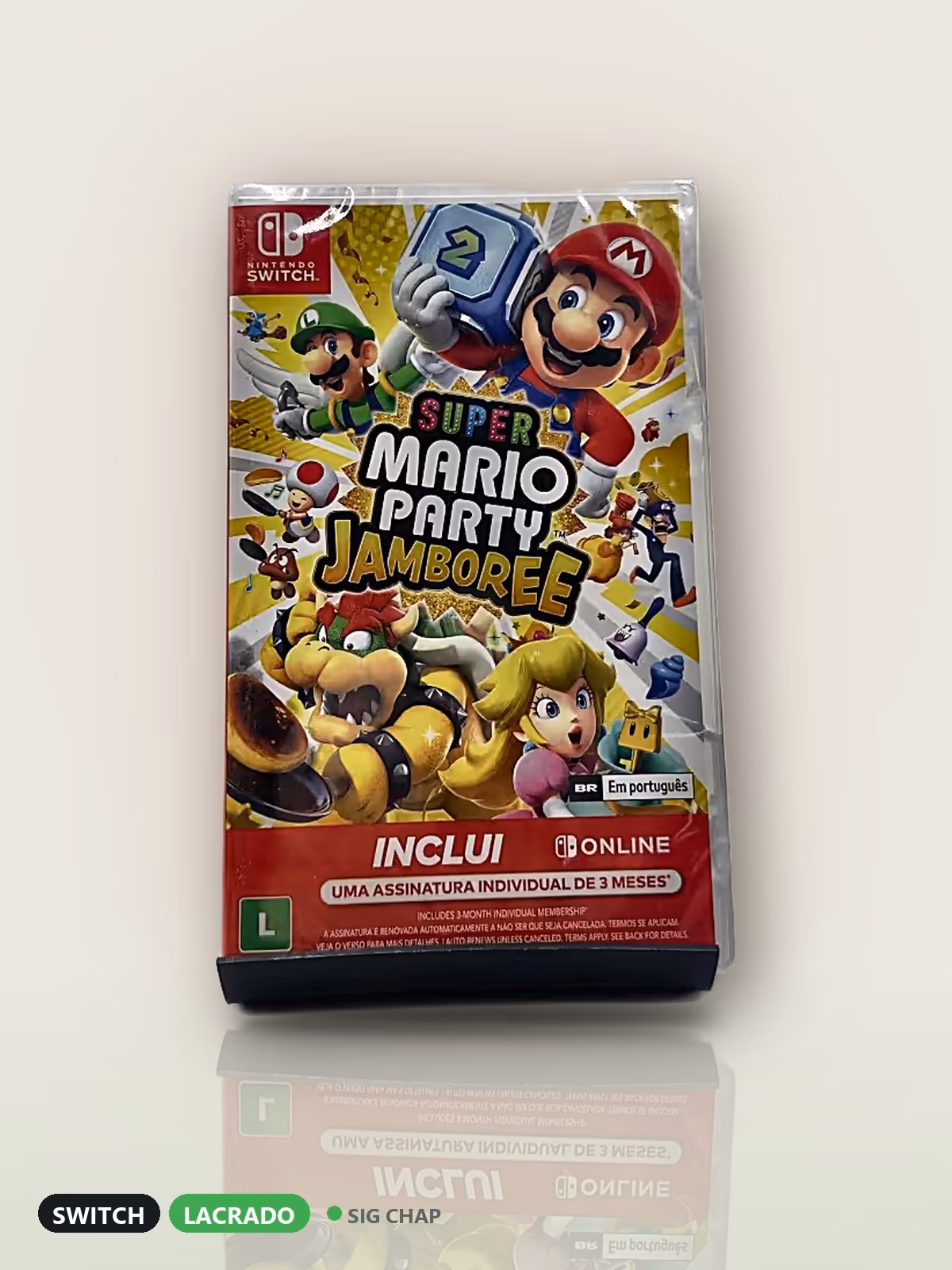 Super Mario Party Jamboree, Lacrados · Jogos de Switch, foto real da unidade