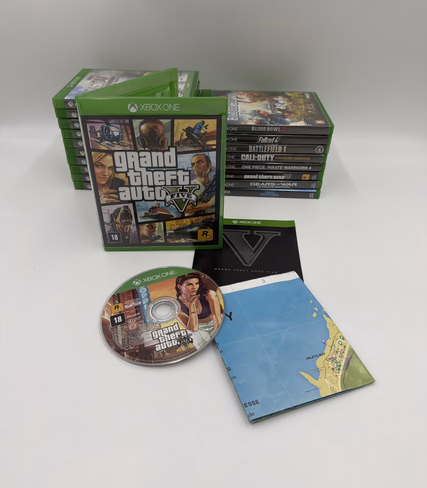 Grand Theft Auto V - Xbox One - Mídia Física - Seminovo Completo