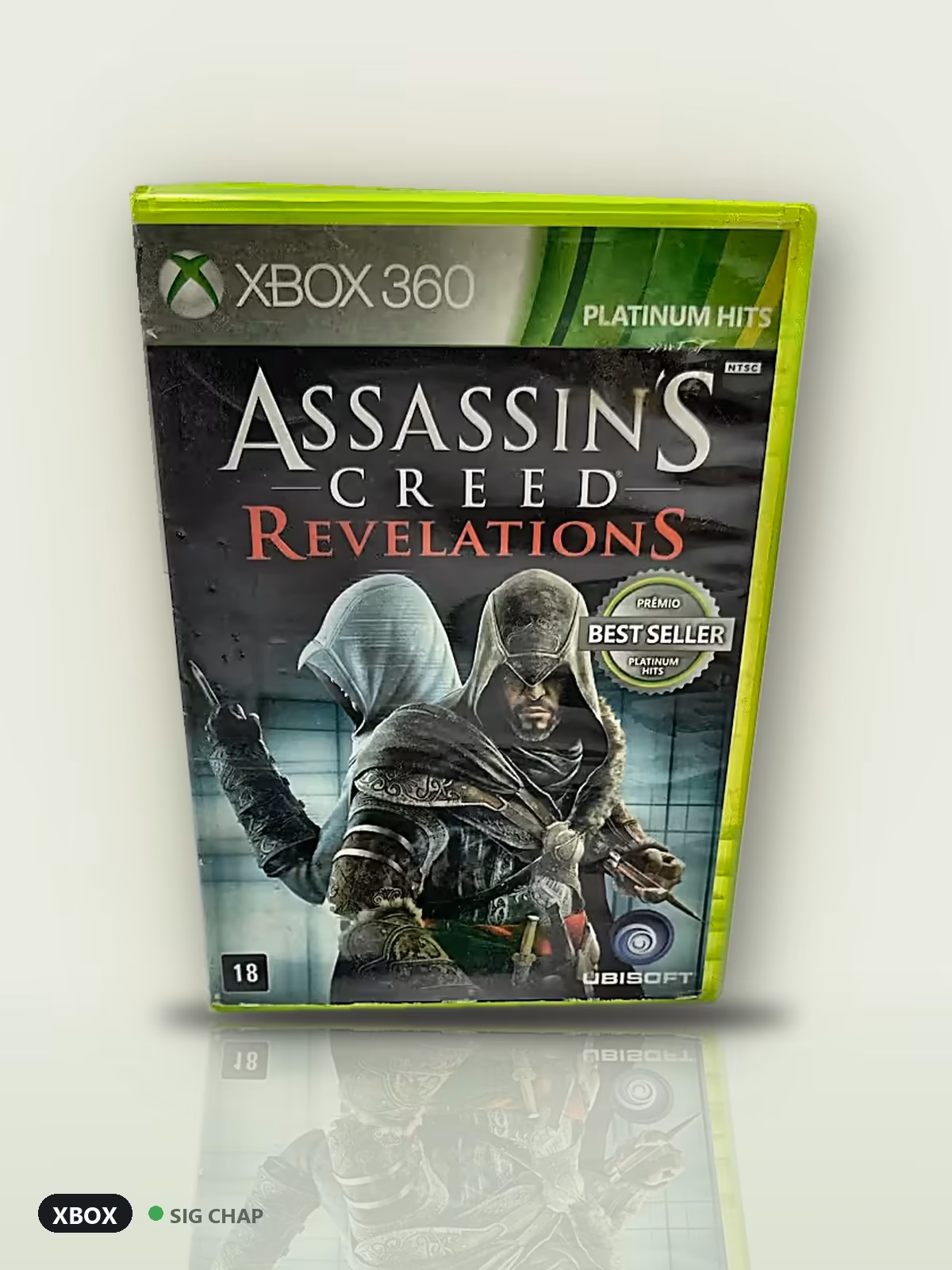 Assassin's Creed Revelations - Seminovo Completo, Jogos de XBOX 360, foto real da unidade