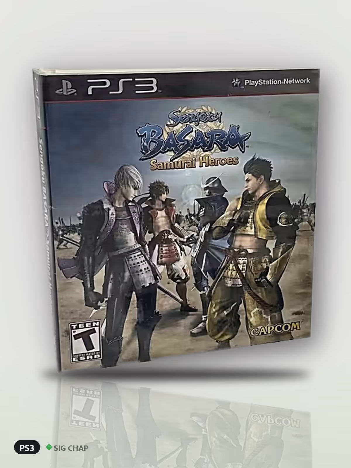 Sengoku Basara: Samurai Heroes, Jogos de PS3, foto real da unidade