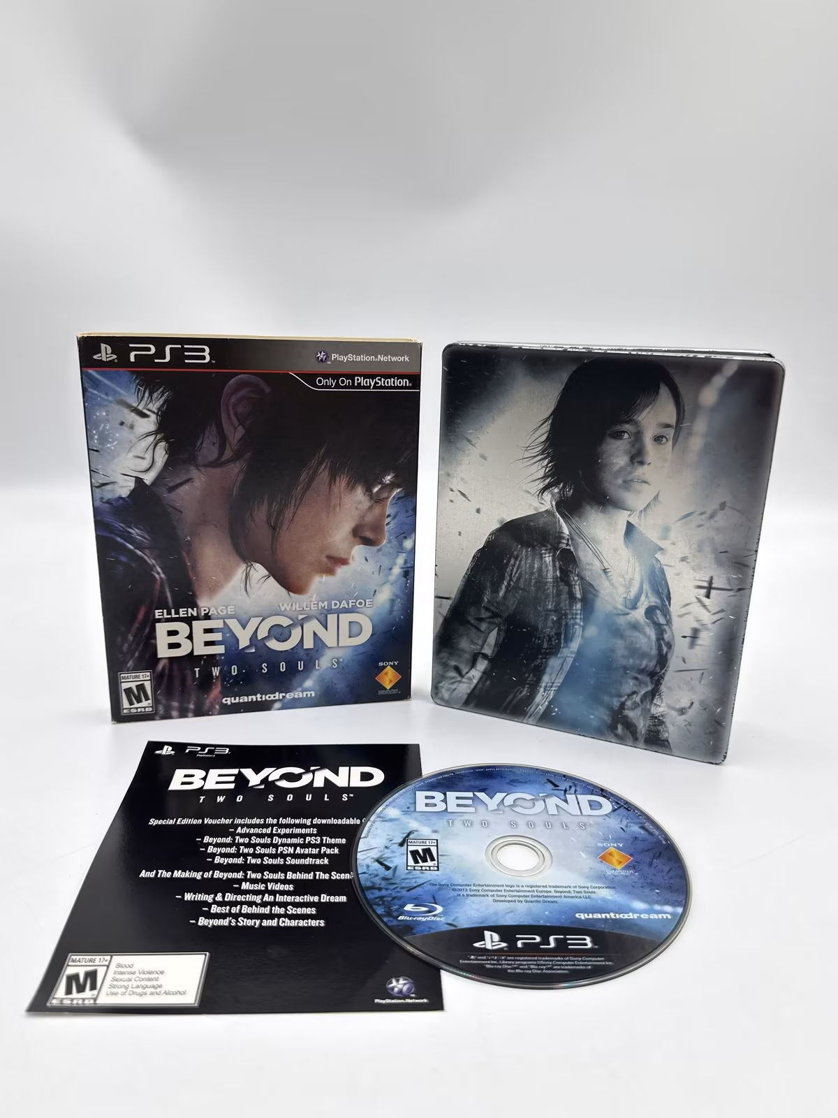 Beyond: Two Souls Special Edition Steelbook - PS3 - Mídia Física - Seminovo