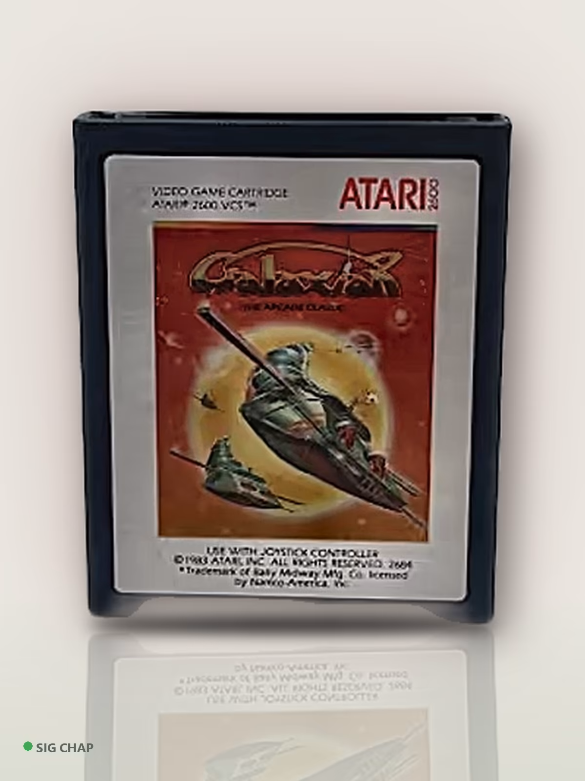 Galaxian, ATARI 2600, foto real da unidade