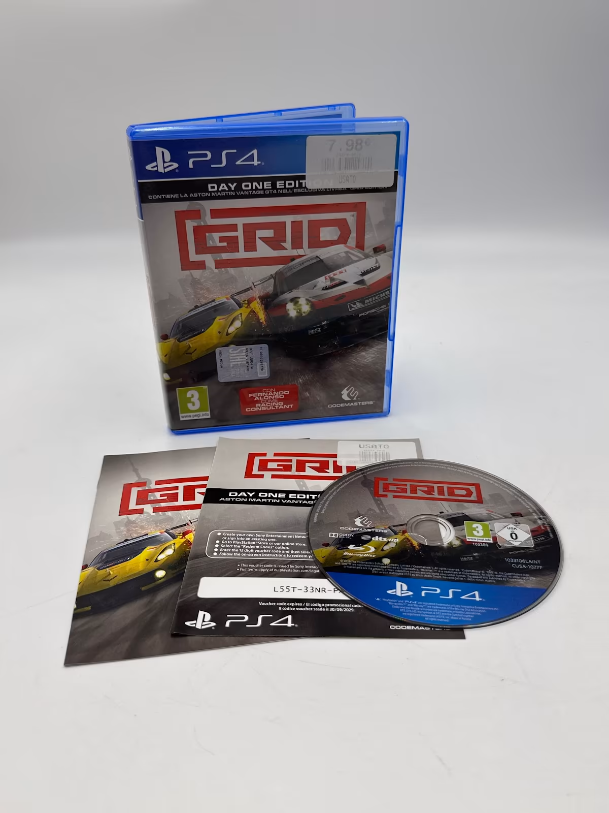 GRID (2019) - PS4 - Mídia Física - Seminovo