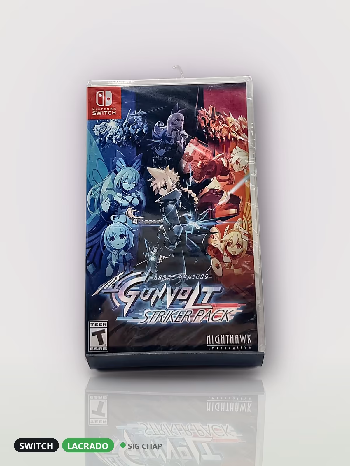 Azure Striker Gunvolt: Striker Pack, Lacrados · Jogos de Switch, foto real da unidade