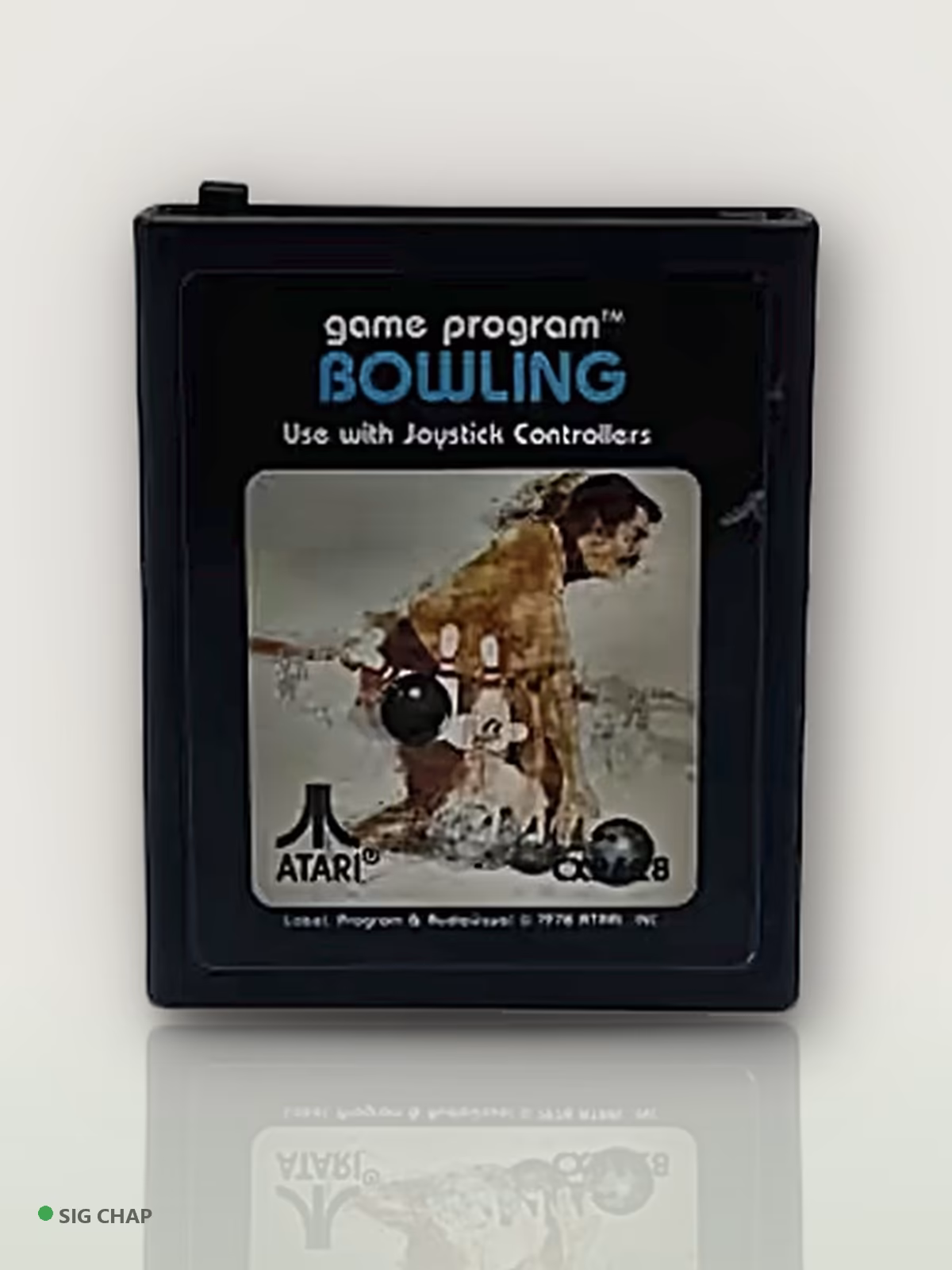 Bowling, ATARI 2600, foto real da unidade