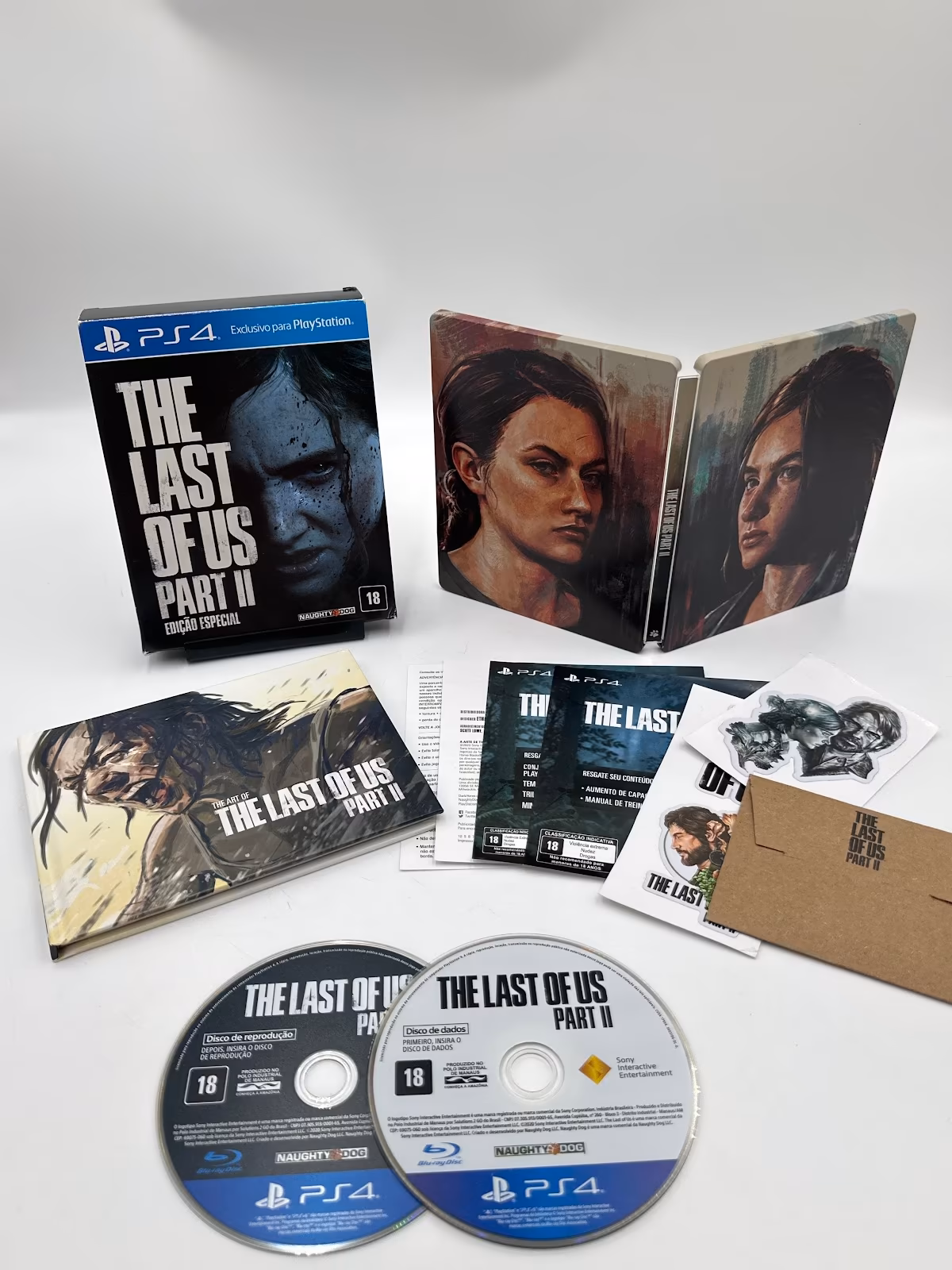 The Last of Us Part II Edição Especial Steelbook - PS4 - Mídia Física - Seminovo