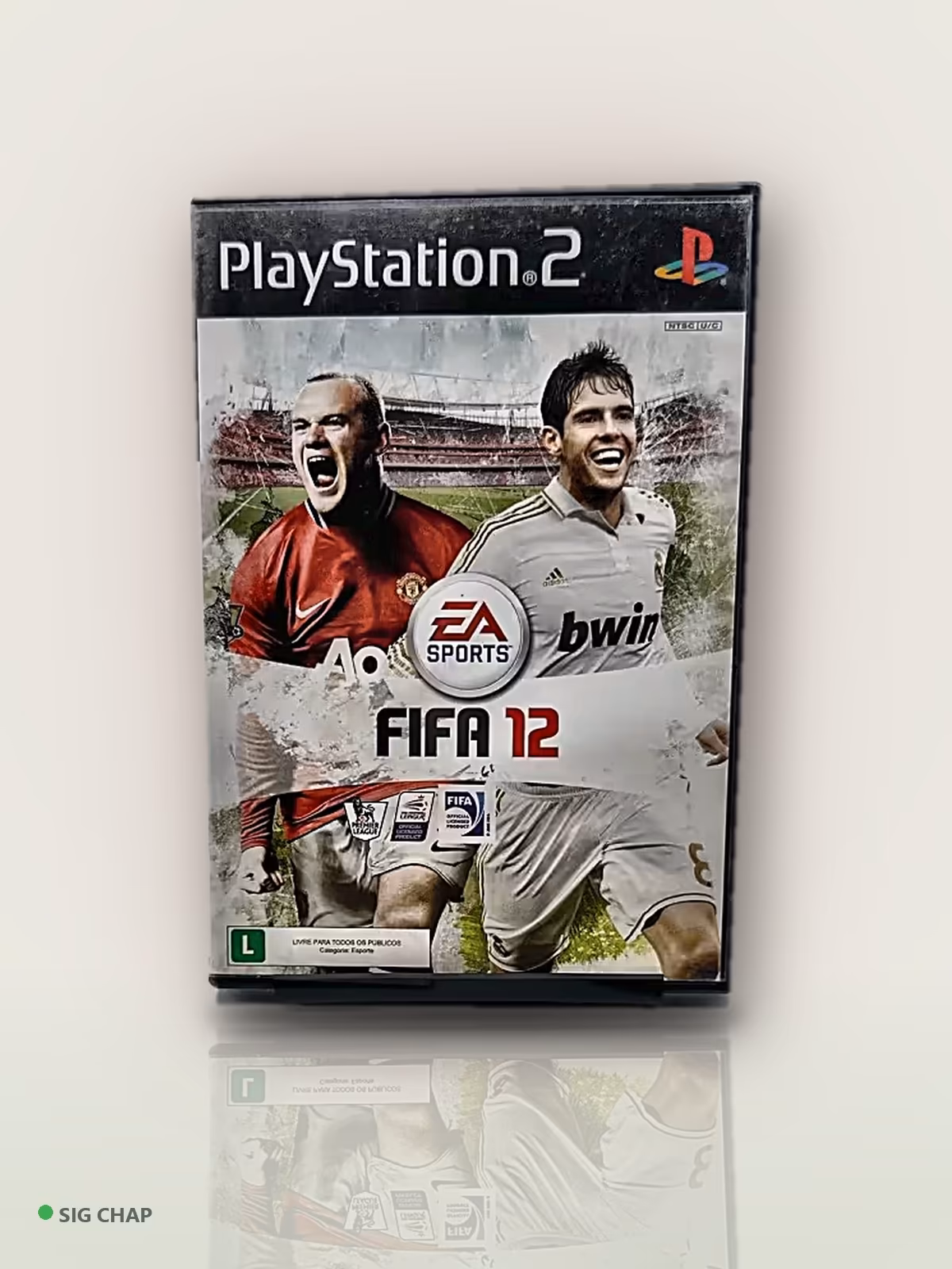 FIFA 12 - Seminovo Completo, Retrô · Jogos de PS2, foto real da unidade