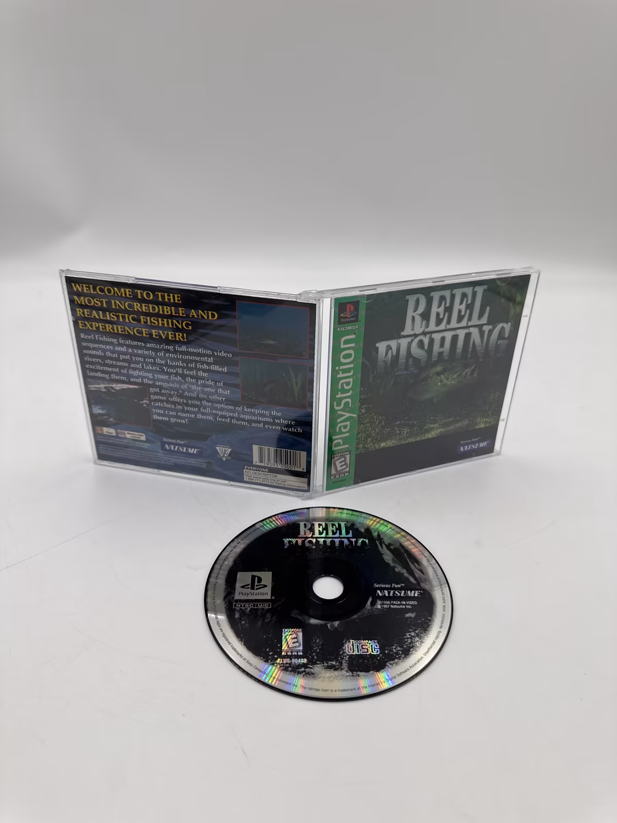 Reel Fishing - PS1 - Mídia Física - Seminovo