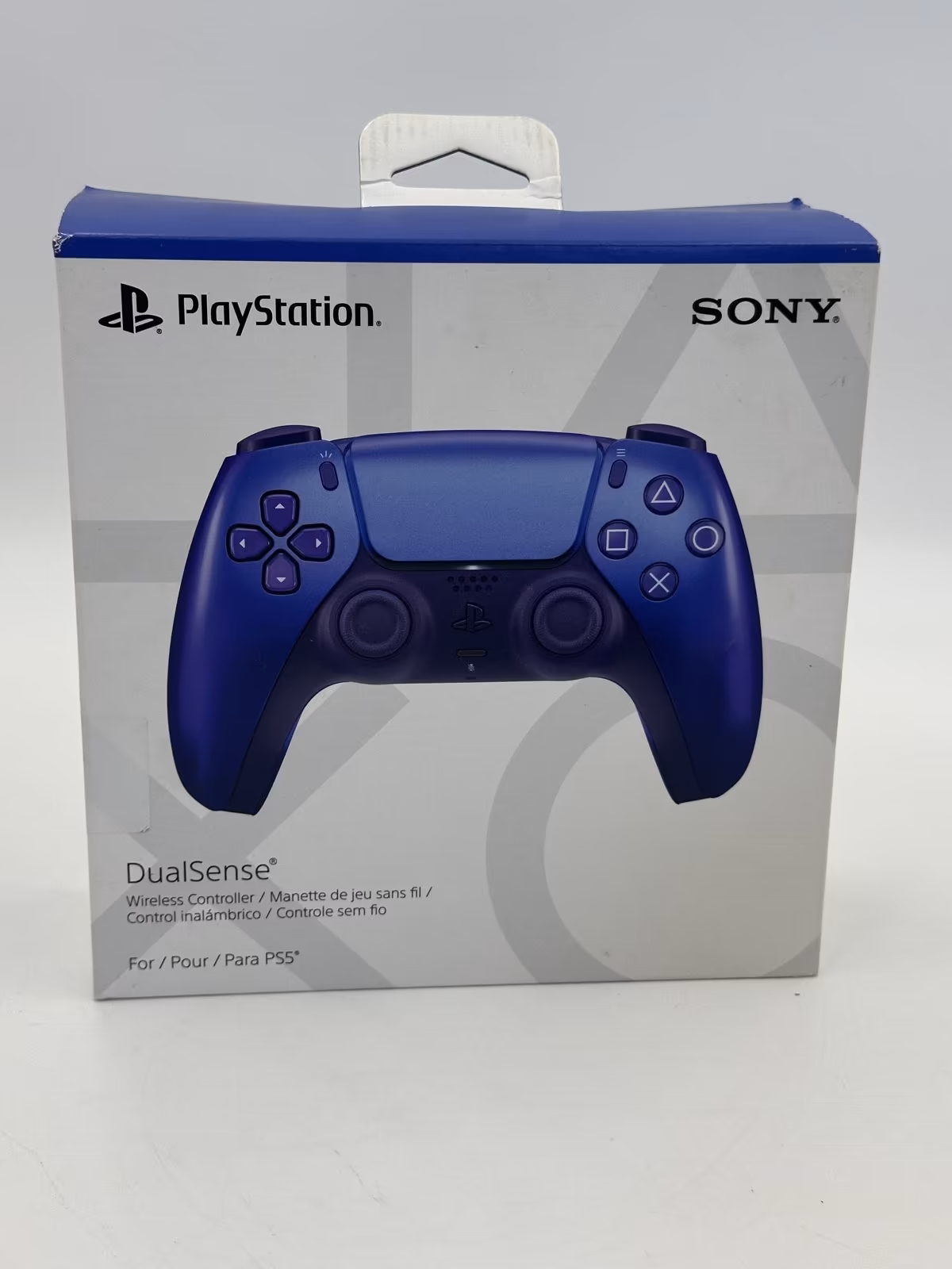 Controle DualSense Azul Metalico, PS5, foto real 3 de 5